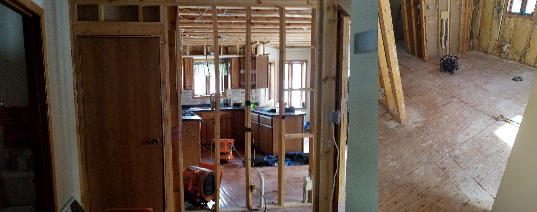 Kitchen Flood Remodel